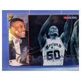 1995 NBA HOOPS HOF DAVID ROBINSON CARD