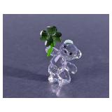 Swarovski Kris Bear Lucky Charm Crystal Figurine