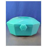 Teal Glitter Craft and Art Storage Carrying Case