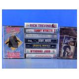 Country Music Cassette Tape Assortment