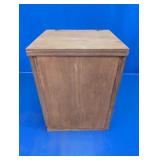 Wooden Hinged Storage Box