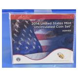 2014 United States Mint Uncirculated Coin Set