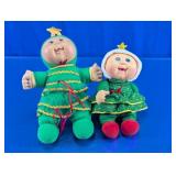 CPK Christmas Tree Holiday Plush Duo