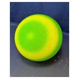 Neon Green & Yellow Textured Plastic Ball