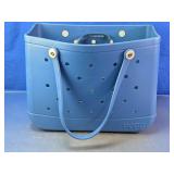 Blue Fashionable Bogg Tote Bag