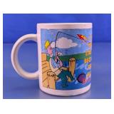 Novelty Branson MO Fishing Glass Mug