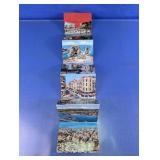 Vtg Coloured Views of Beirut Accordion Postcards