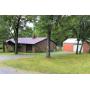 STONE & FRAME 2BR/2B/1C/2 BAY SHOP ON CORNER LOT