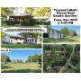 2 Lots w/Home, Detached Garage, Storage Sheds