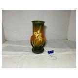 Roseville Zephyr Lily double handle vase