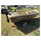 Bass Boat at Online Auction