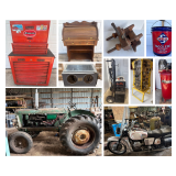 Tools, Signs, Tractors & Collectibles - Tescott Kansas