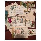 Early 20th Century Christmas Postcards and Greeting Cards