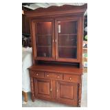 Beautiful vintage Tell City Young Republic Colonial China Cabinet. 