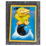 1999 Pokemon No. 102 Black Star Promo Card With Hand-Painted Psyduck In Sleeve