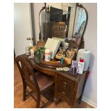 Dresser and chair