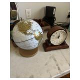 Globe and Clock