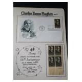 Ten 1962 First Day Covers & Plate Blocks Stamps