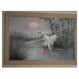 Crane Painting - M. Henderson