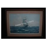 Print of The Lahoo Ship - Montague Dawson