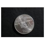 Silver Canadian 1976 Olympic $5 Coin  15.09 grams