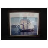 Framed James J. Bourgeois Photograph