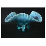 Antique Branch Legged Ruffled Bowl