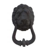 Cast Iron Lion Door Knocker 7'H x 4'W x 2'D