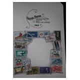 Ten 1962 First Day Covers & Plate Blocks Stamps