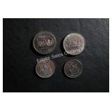 Canadian Dollar & 50 Cent Coin Currency