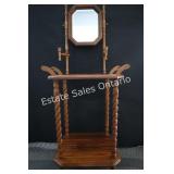 Reproduction Wood Wash Stand