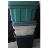 Three Storage Bins