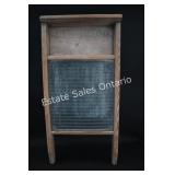Vintage Competitor Glass Washboard