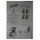 Ten 1963 First Day Covers & Plate Blocks Stamps