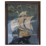 Ship Print - L.H. Barnes