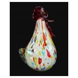 Murano Glass Rooster   6.5'H x 4'W x 3'D