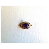 10K Gold Over Sterling Silver Clasp Pendant 5.88 g