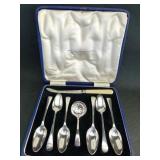 Silver Plated Grapefruit Spoon Set 162.31 grams