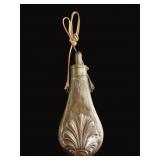 Antique American Flask & Cap Co. Powder Flask