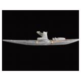 Inuit Soapstone Carved Sculpture