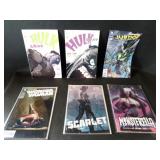 Six Comic Books