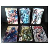 Six Comic Books