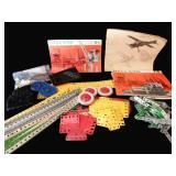 Vintage Meccano 1962-1967 Assorted Parts & Books