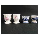 Bone China & Delft Vintage Egg Cups