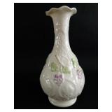 Belleek Grape & Vine Vase