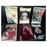 Six Comic Books