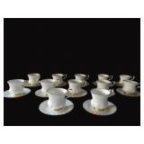 Royal Albert Val D'Or Demitasse Cups & Saucers