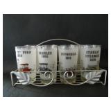 Vintage Automotive Glasses in Chrome Carry Case