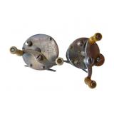 Vintage Bata Trent Valley & Pflueger Skilkast Reel