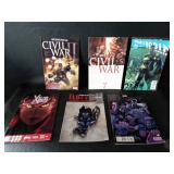 Six Comic Books
